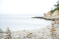view at the top of the pebble beach